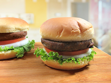 Mean green burgers